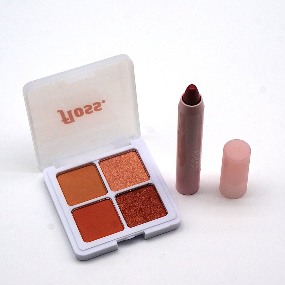 Floss Just Peachy Quad Palette‎ + Lip Advocate Your Honor NEW